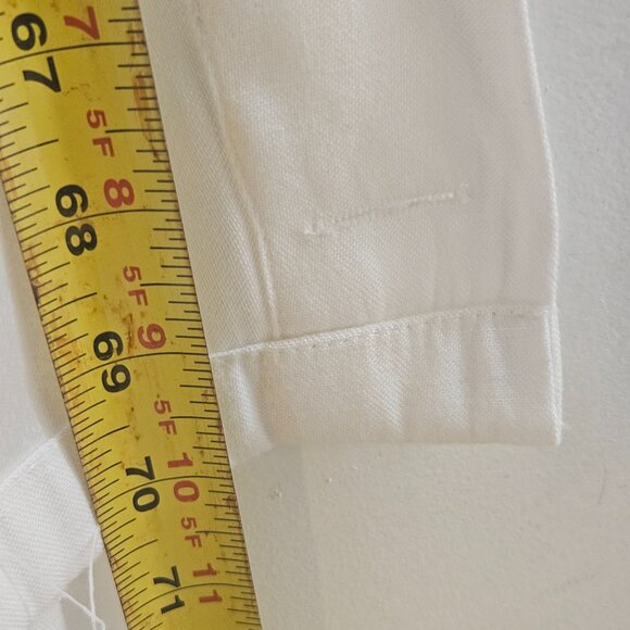 Kate Spade New York Harbour Stripe Navy and White Shower Curtain 72 X 72 Coastal - Picture 7 of 9